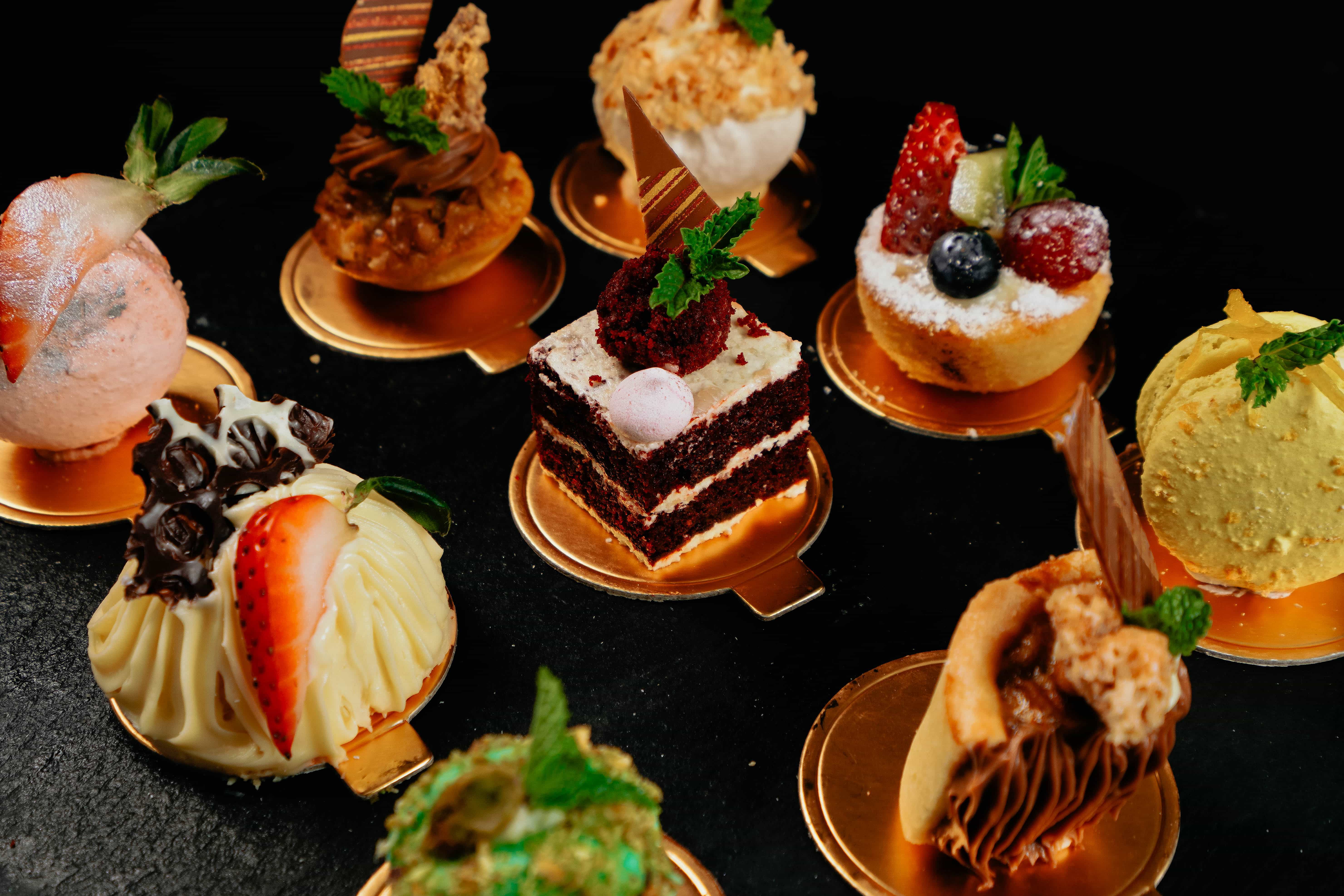 Dessert catering menu