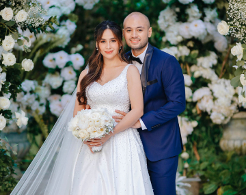 Empress Schuck & Vino Guingona's wedding, catered & styled by Juan Carlo