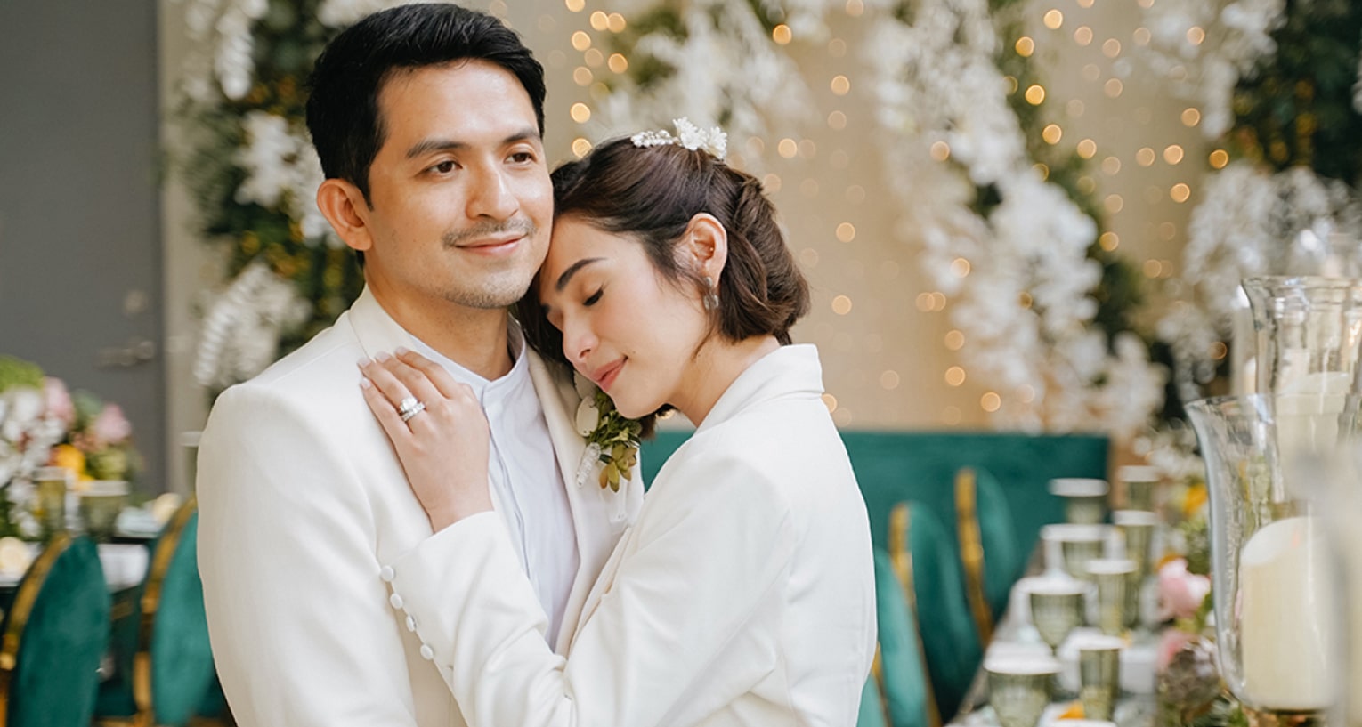 Dennis Trillo & Jennylyn Mercado's wedding catering by Juan Carlo