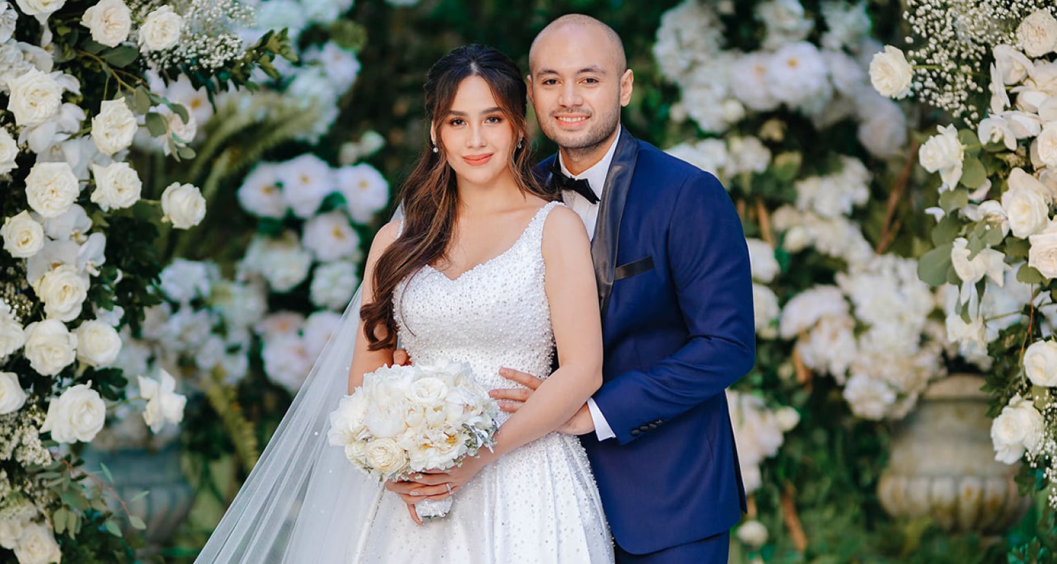 Empress Schuck & Vino Guingona's wedding, catered & styled by Juan Carlo