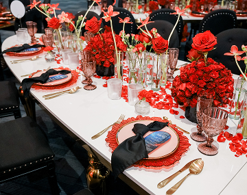 Styling and decor services for corporate events