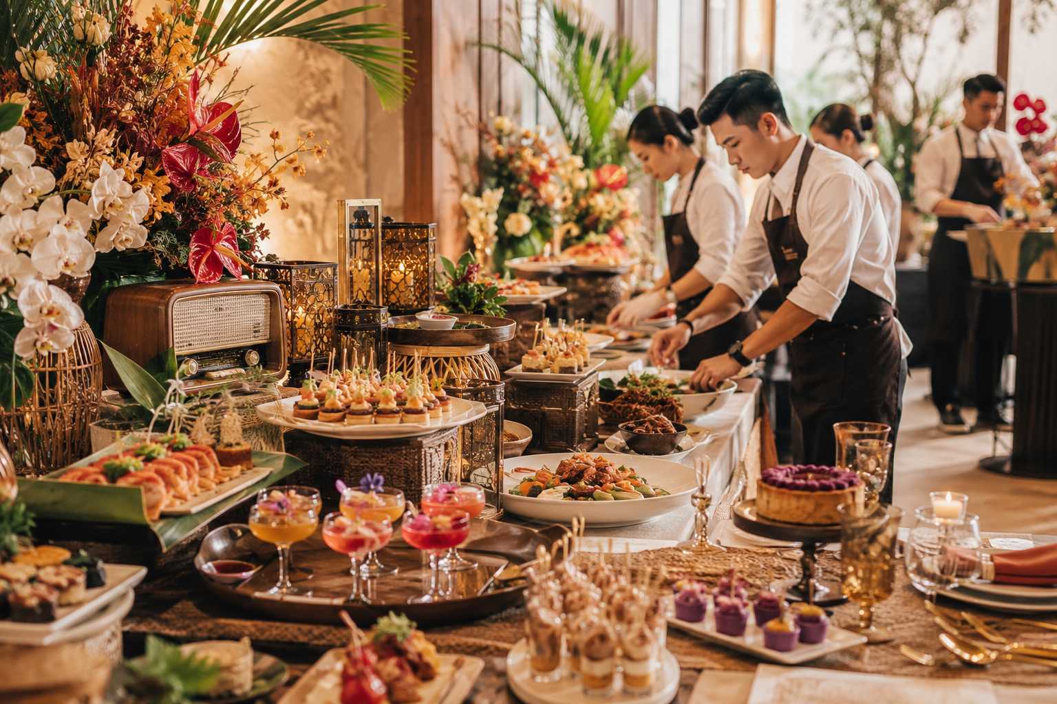 What Are The Creative Menu Concepts For Themed Events In Manila?