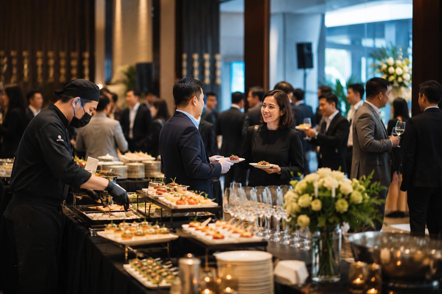 How Can Corporate Events Use Catering to Boost Engagement