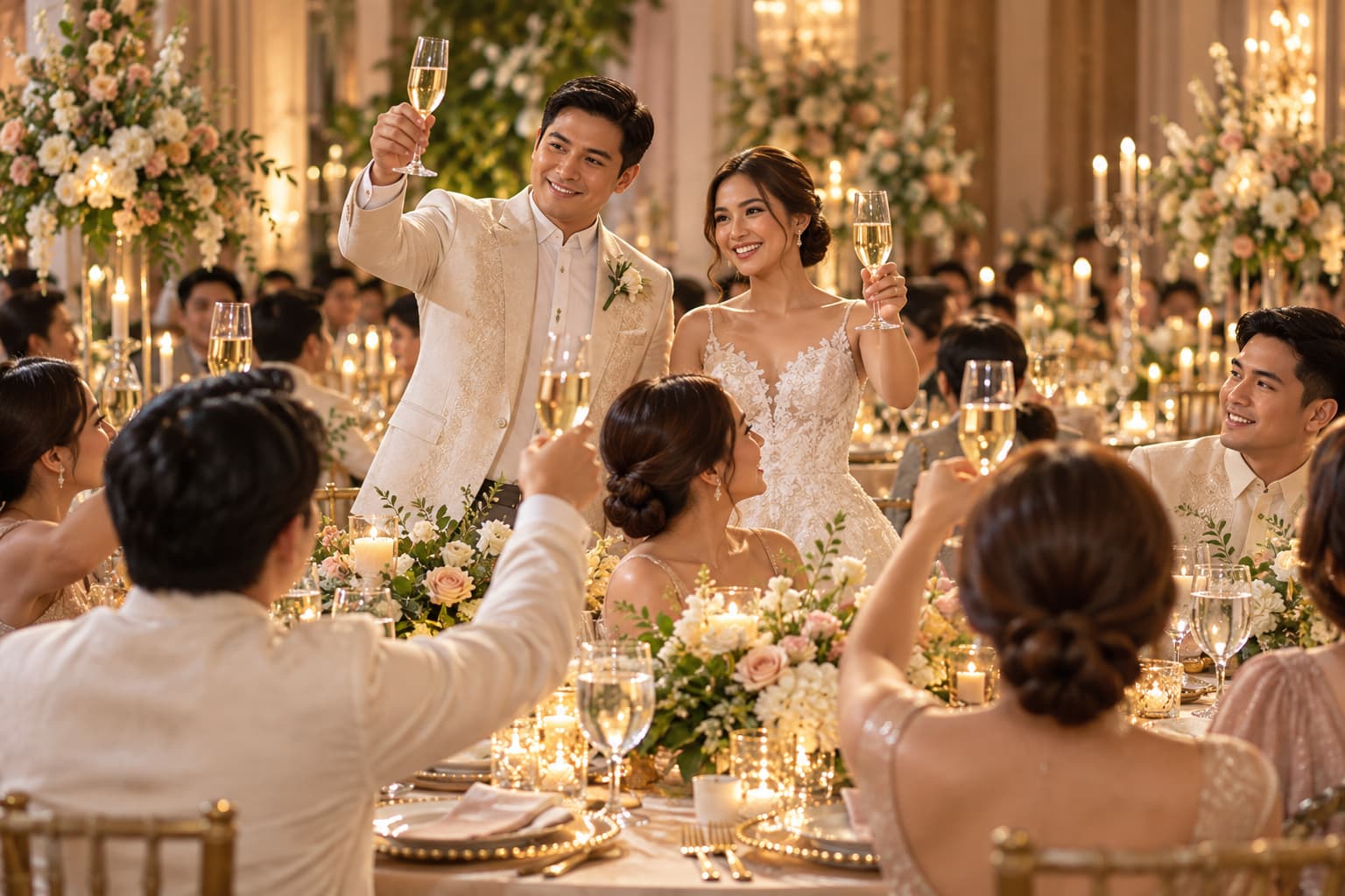 How to Plan Beverage Service for a Filipino Wedding Reception